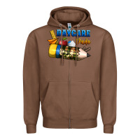 Chestnut daycare dude Zipper Hoodie - BundleAndBundleShop