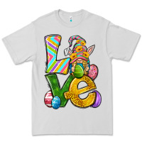 Dove Grey Love gnome Easter Premium Tee - Neo Western