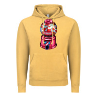 Vintage Mustard love and candy machine Vintage Hoodie - AdoDesignShop