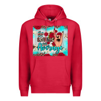 Cardinal be savage not average Premium Hoodie - JahusDesignShop