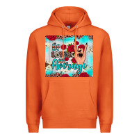 Carrot be savage not average Premium Hoodie - JahusDesignShop