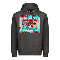 Charcoal Heather be savage not average Premium Hoodie - JahusDesignShop
