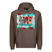 Coffee be savage not average Premium Hoodie - JahusDesignShop