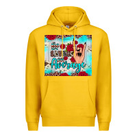 Lemon be savage not average Premium Hoodie - JahusDesignShop