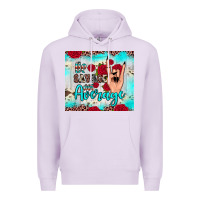 Lilac be savage not average Premium Hoodie - JahusDesignShop