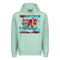 Seafoam be savage not average Premium Hoodie - JahusDesignShop