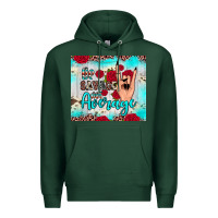 Sports Green be savage not average Premium Hoodie - JahusDesignShop