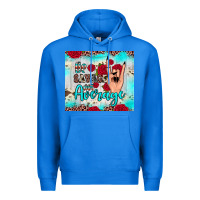 True Royal be savage not average Premium Hoodie - JahusDesignShop