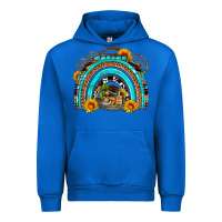 Cobalt easter rainbow olivia Urban Hoodie - OliviaCreatesArt