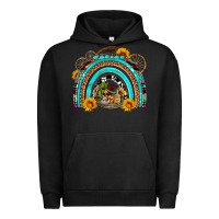 Pigment Black easter rainbow olivia Urban Hoodie - OliviaCreatesArt