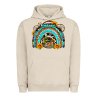 Pigment French Oak easter rainbow olivia Urban Hoodie - OliviaCreatesArt