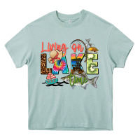 Arona living on lake time Heavy Core Tee - Zillion Design Studio