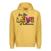 Antique Gold For the love of Halloween Premium Hoodie - NancyCooperArtShop