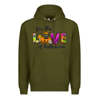 Army Green For the love of Halloween Premium Hoodie - NancyCooperArtShop
