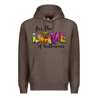 Coffee For the love of Halloween Premium Hoodie - NancyCooperArtShop