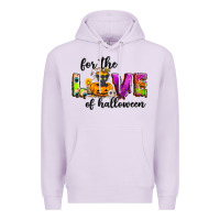 Lilac For the love of Halloween Premium Hoodie - NancyCooperArtShop