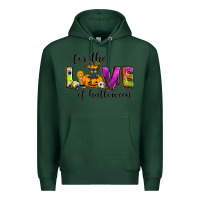 Sports Green For the love of Halloween Premium Hoodie - NancyCooperArtShop