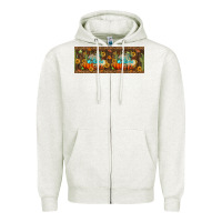 Oatmeal Heather welcome fall 11 oz mug Zipper Hoodie - BundleAndBundleShop