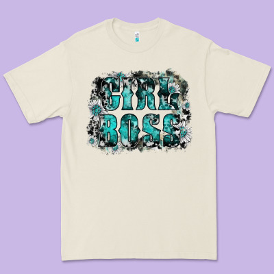 Girl Boss Premium Tee Designed By Sublimationcraftshop