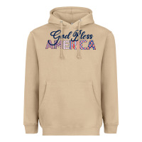 Mushroom God Bless America Heavyweight Hoodie - Bettercallsaul