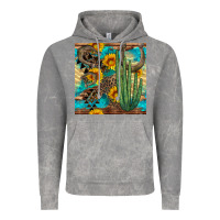 Cloud Rock horseshoe and cactus Vintage Hoodie - BundleAndBundleShop