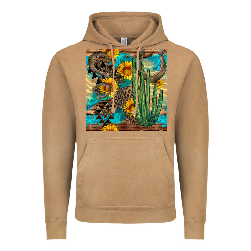 Horseshoe And Cactus Vintage Hoodie by BundleAndBundleShop | Teevron
