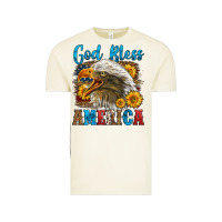 Vintage Arctic God Bless America Vintage Tee - LillyAllenDesigns