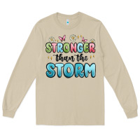 Mushroom stronger than the storm Long Sleeve Tee - MaliasSmallBusiness