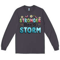 Smoke stronger than the storm Long Sleeve Tee - MaliasSmallBusiness