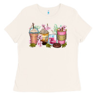 Bone flowers coffee cups Ladies Tee - Zillion Design Studio