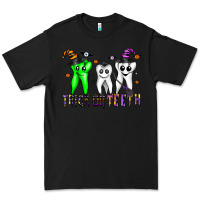Black trick or teeth Premium Tee - CowhideDigitalArt