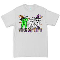 Dove Grey trick or teeth Premium Tee - CowhideDigitalArt