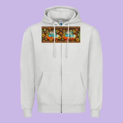 Welcome Fall 15 Oz Mug Zipper Hoodie Designed By Bundleandbundleshop