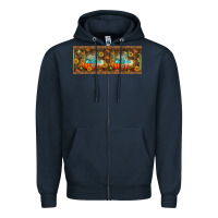 Navy welcome fall 15 oz mug Zipper Hoodie - BundleAndBundleShop