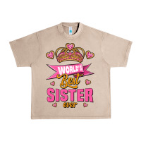 French Oak world's best sister ever Urban Heavy Tee - Jasminsmagicworld
