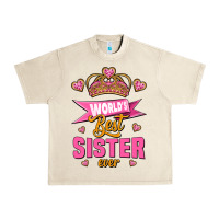 Sandshell world's best sister ever Urban Heavy Tee - Jasminsmagicworld