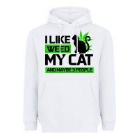 Cat Weed I Like My Cat Gift Heavyweight Hoodie | Teevron