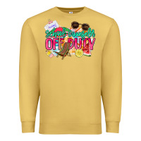 Antique Gold School counselor off duty Premium Sweatshirt - NancyCooperArtShop