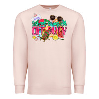 Pale Pink School counselor off duty Premium Sweatshirt - NancyCooperArtShop