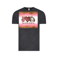 Vintage Black peace love shih tzu Vintage Tee - Jasminsmagicworld
