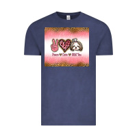 Vintage Denim peace love shih tzu Vintage Tee - Jasminsmagicworld