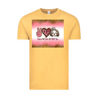 Vintage Mustard peace love shih tzu Vintage Tee - Jasminsmagicworld