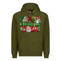 Army Green family christmas 2024 Premium Hoodie - texasbilliewilder