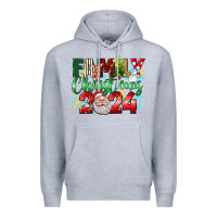 Heather Grey family christmas 2024 Premium Hoodie - texasbilliewilder