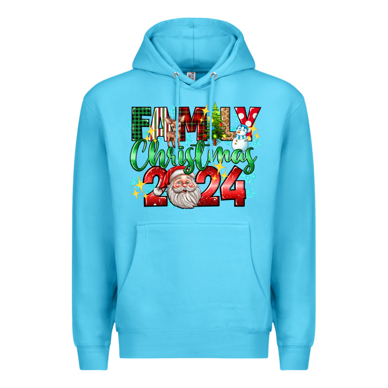 Family Christmas 2024 Premium Hoodie by texasbilliewilder | Teevron