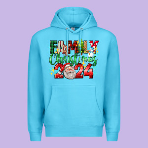 Family Christmas 2024 Premium Hoodie Designed By Texasbilliewilder