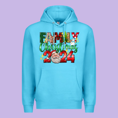 Family Christmas 2024 Premium Hoodie Designed By Texasbilliewilder