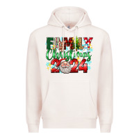 Pale Pink family christmas 2024 Premium Hoodie - texasbilliewilder
