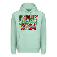 Seafoam family christmas 2024 Premium Hoodie - texasbilliewilder