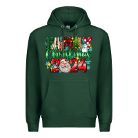 Sports Green family christmas 2024 Premium Hoodie - texasbilliewilder